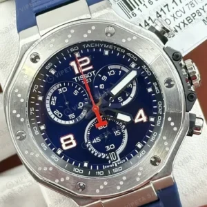 Tissot PRS 516 Mavi Kronograf Kauçuk Pilot Eta Saat