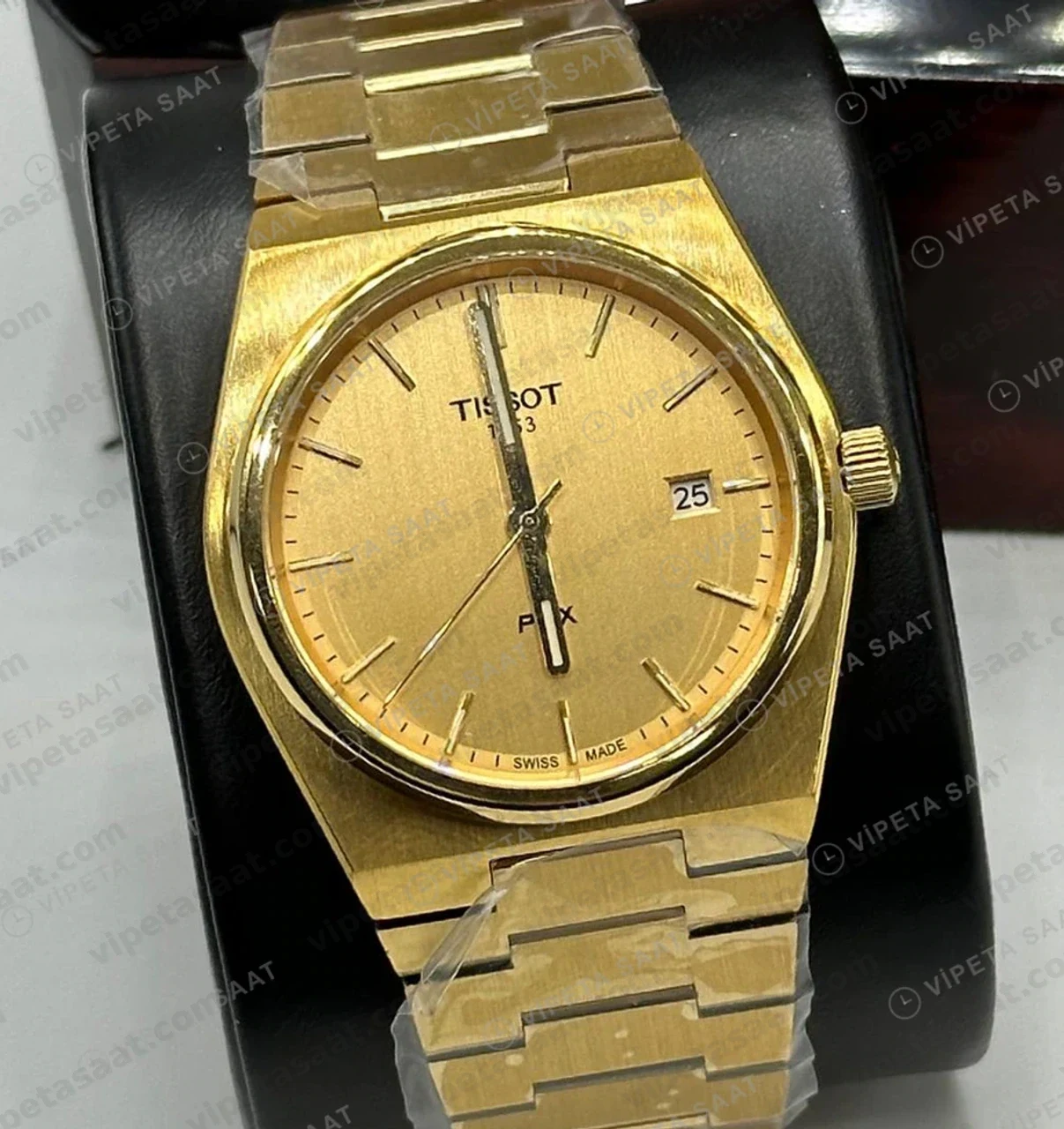 Tissot PRX Altın Kadran Çelik Eta Saat