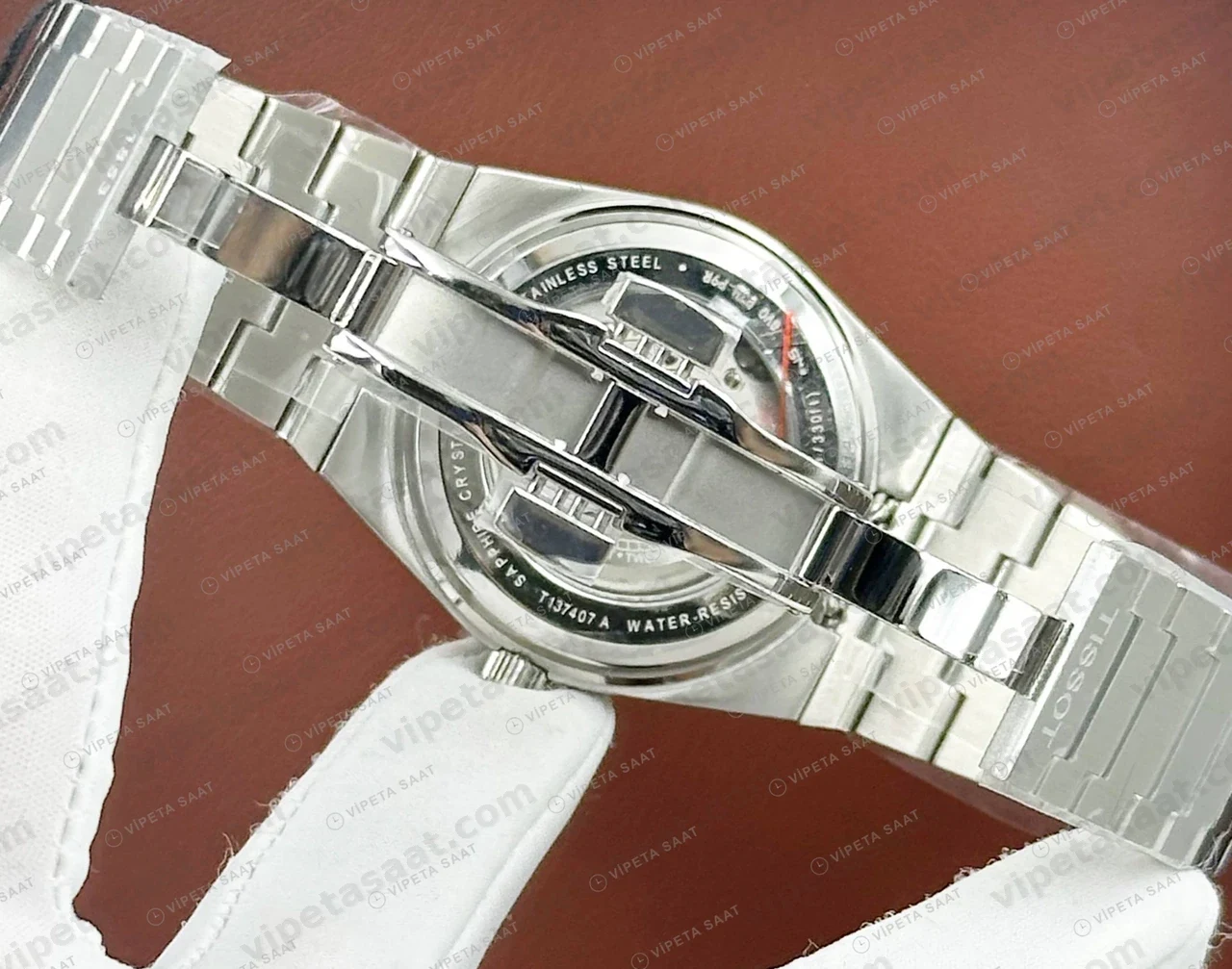 Tissot PRX Mavi Kadran Çelik Lacivert Eta Saat profil