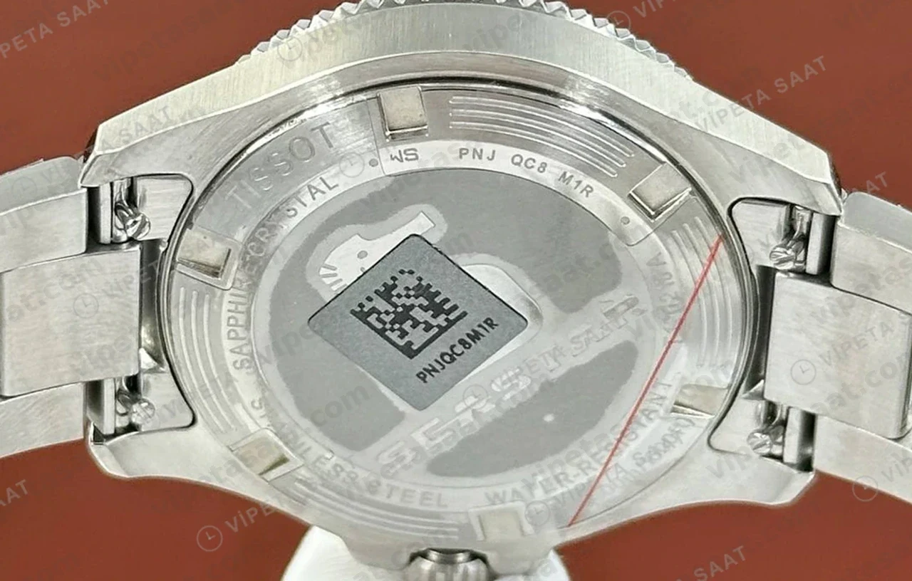 Tissot Seastar Beyaz Kadran Çelik Dalis Eta Saat profil