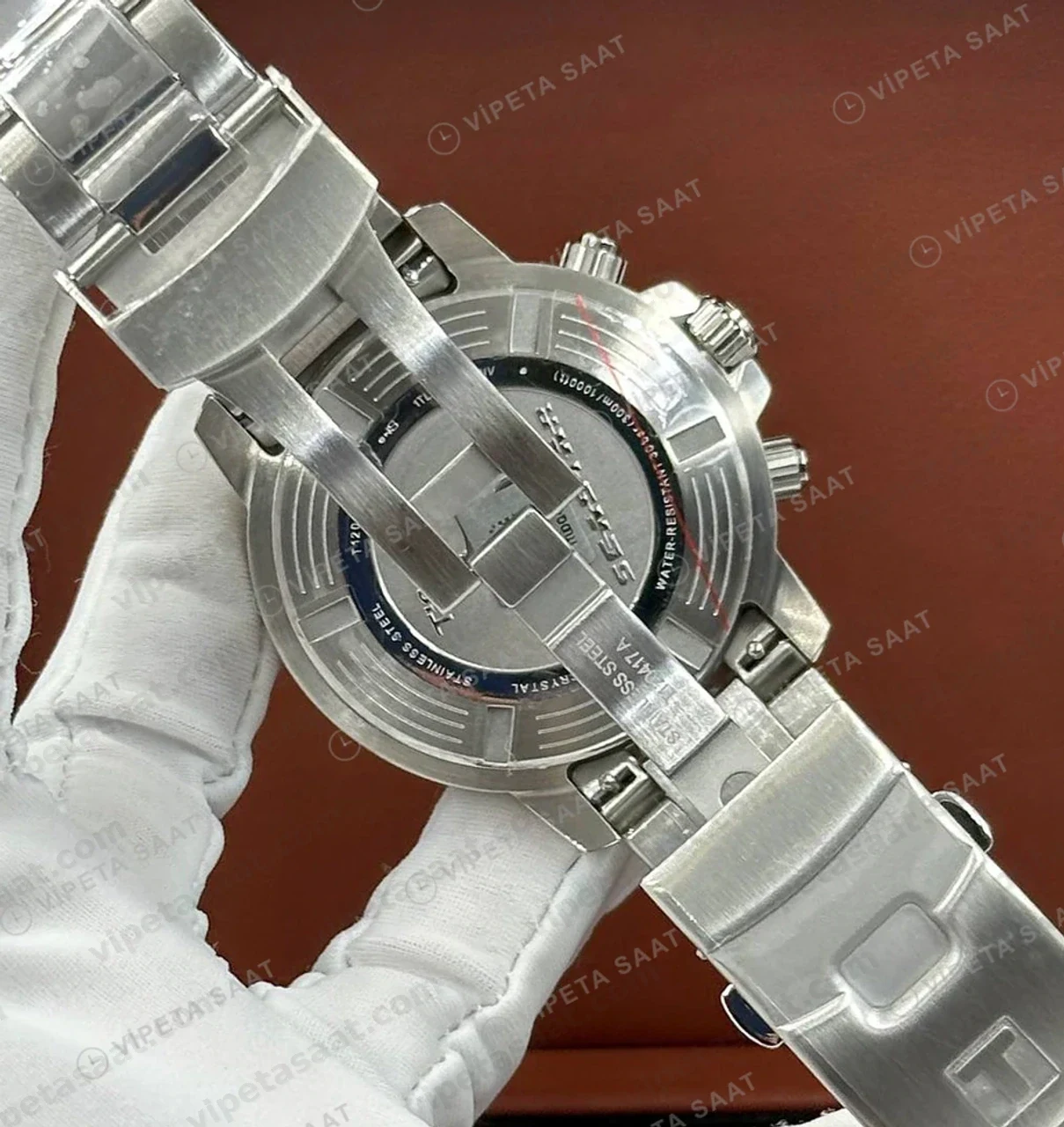 Tissot Seastar Mavi Kronograf Çelik Duz Eta Saat profil