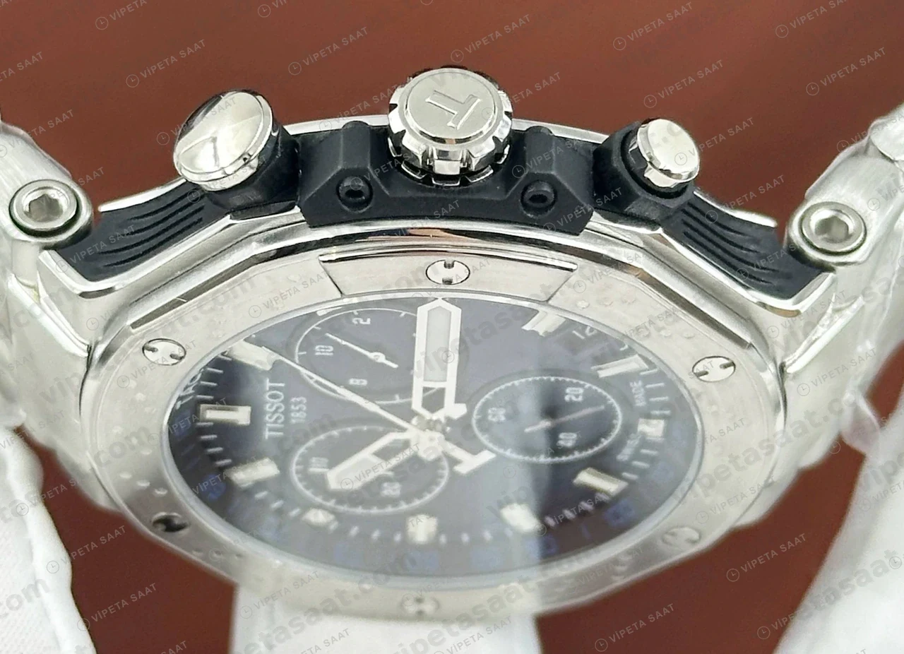 Tissot Seastar Mavi Kronograf Çelik Gunduz Eta Saat yan profil