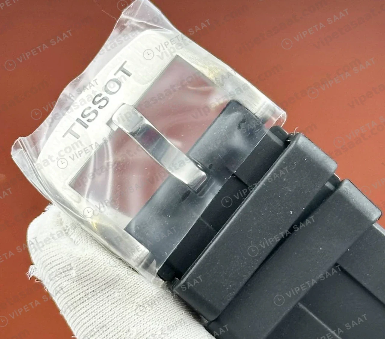 Tissot Seastar Mavi Kronograf Kauçuk Gece Eta Saat profil