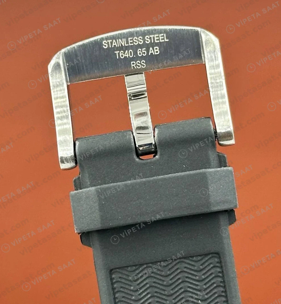Tissot Seastar Mavi Kronograf Kauçuk Eta Saat yan profil