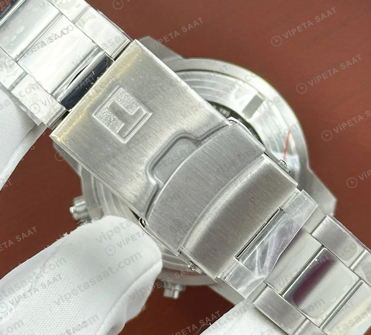 Tissot Seastar Yeşil Kronograf Çelik Bileklik Eta Saat