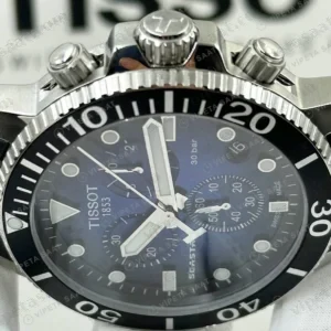 Tissot Seastar Yeşil Kronograf Kauçuk Eta Saat