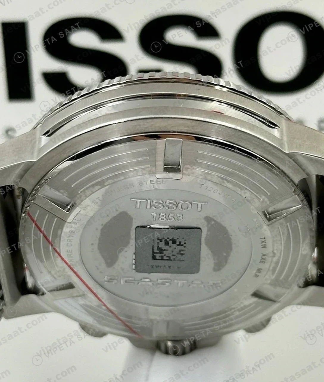 Tissot Seastar Yeşil Kronograf Kauçuk Siyah Eta Saat