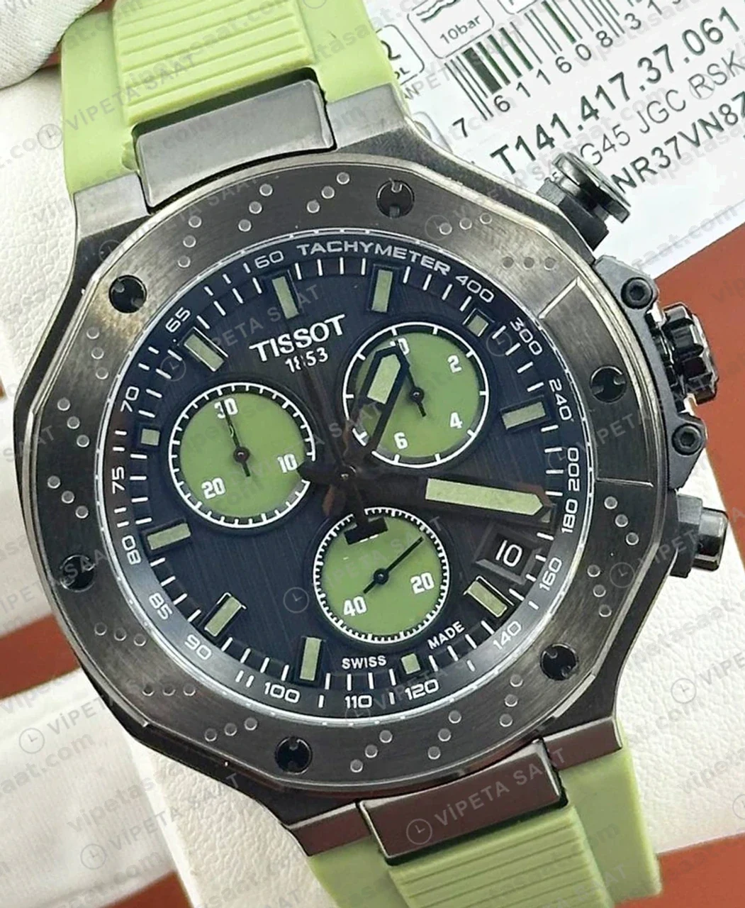 Tissot Supersport Mavi Kronograf Eta Saat profil