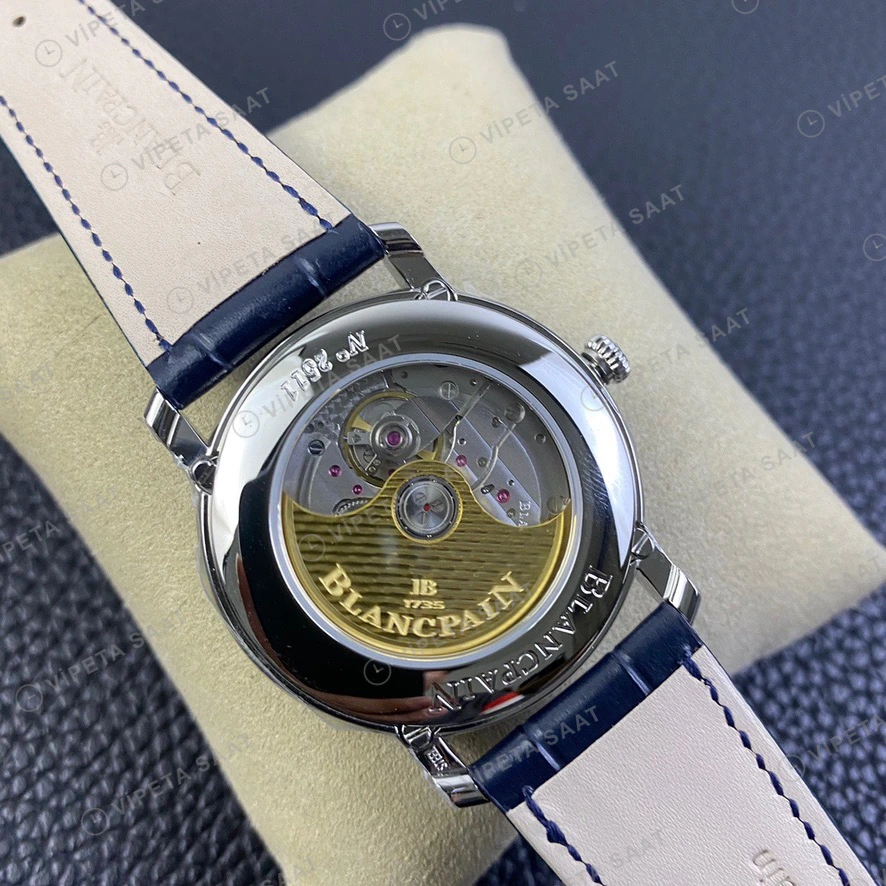 Tudor Black Bay Siyah Kadran Celik Kasa Kahverengi Deri Super Clone Eta Eta Saat detay 4