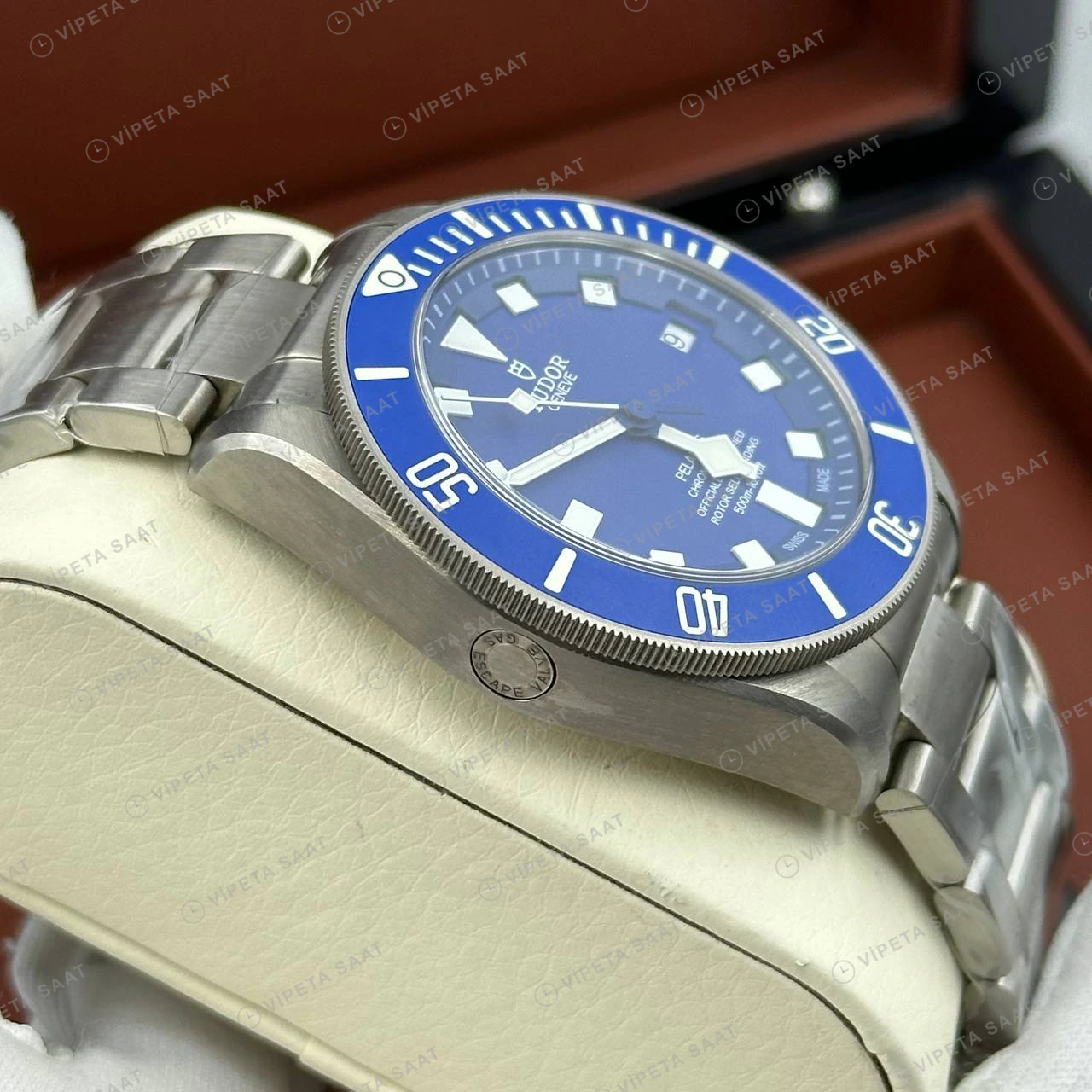 Tudor Pelagos Çelik Kordon Toka Super Clone ETA Eta Saat detay 5