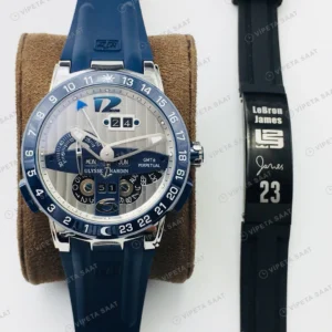 Ulysse Nardin El Toro Beyaz Kadran Çelik Super Clone ETA Eta Saat detay 7