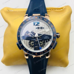 Ulysse Nardin El Toro Perpetual Beyaz Kadran Gold Super Clone ETA Eta Saat detay 3