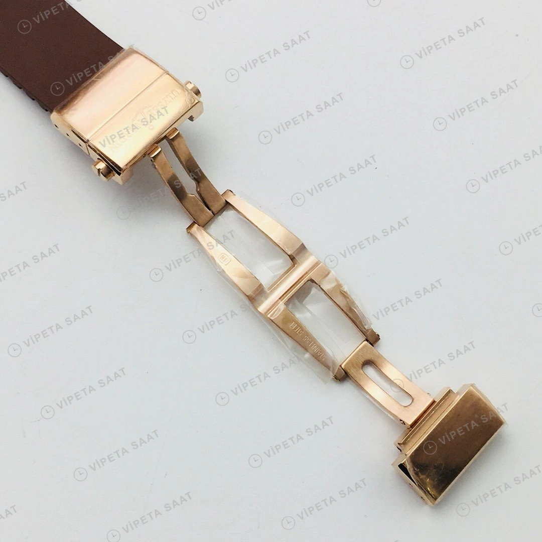 Ulysse Nardin El Toro Perpetual Kahve Kadran Gold Super Clone ETA Eta Saat detay 3