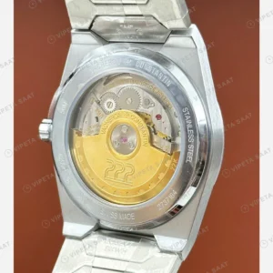 Vacheron Constantin 41 mm Overseas Mavi Kadran Çelik Gündüz Super Clone ETA Eta Saat karşıdan görünüm