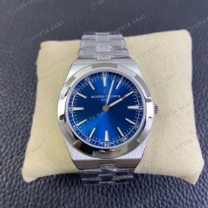 Vacheron Constantin Overseas Mavi Kadran Celik Kordon Super Clone Eta Eta Saat detay 3