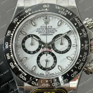Rolex Daytona 126502 White Enamel Dial ETA saat Super Clone Eta Saat yan görünüm