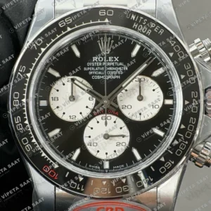Rolex Daytona 126529LN White Gold Le Mans 4132 ETA saat Super Clone Eta Saat detay 5