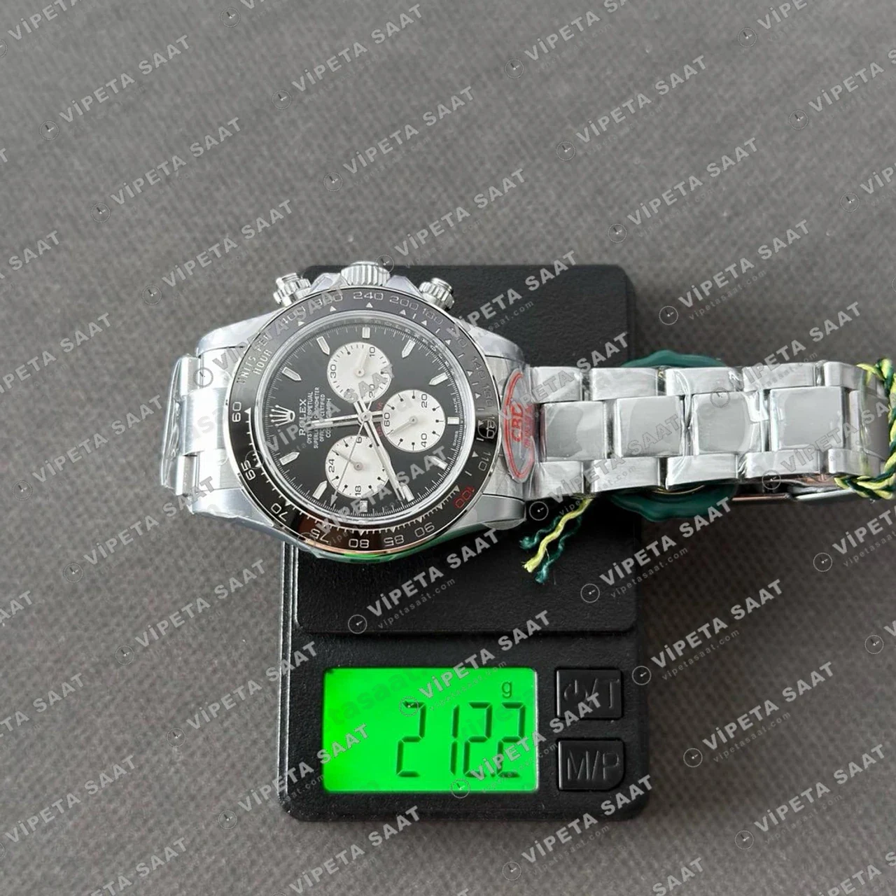 Rolex Daytona 126529LN White Gold Le Mans 4132 ETA saat Super Clone Eta Saat detay 6