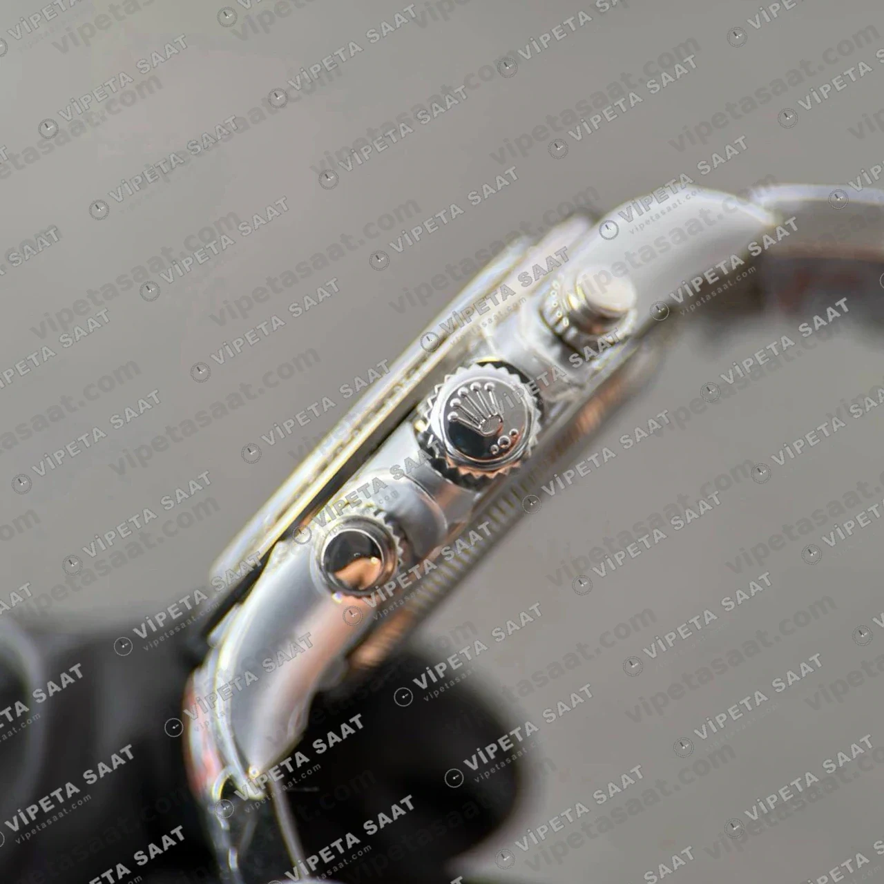 Rolex Daytona 126529LN White Gold Le Mans 4132 ETA saat Super Clone Eta Saat detay 7