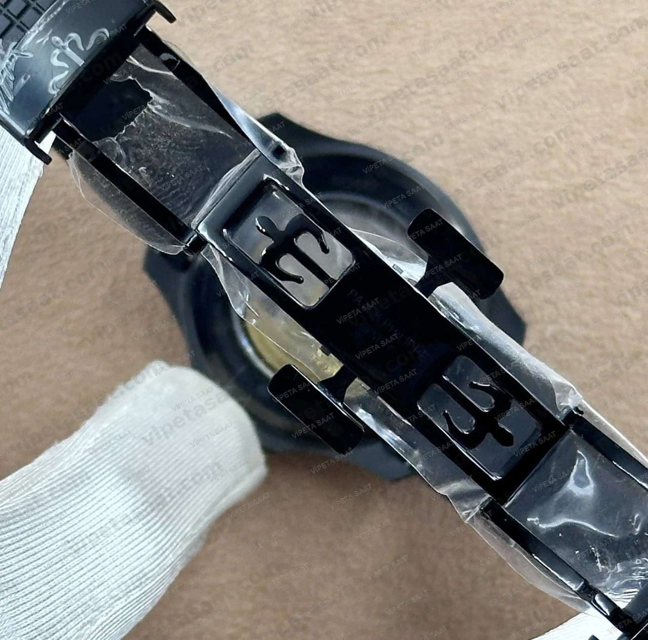 Patek Philippe Aquanaut 5167 41 mm Karbon Kasa Lacivert Siyah Kadran Siyah Kauçuk Super Clone ETA Saat - Görsel 6