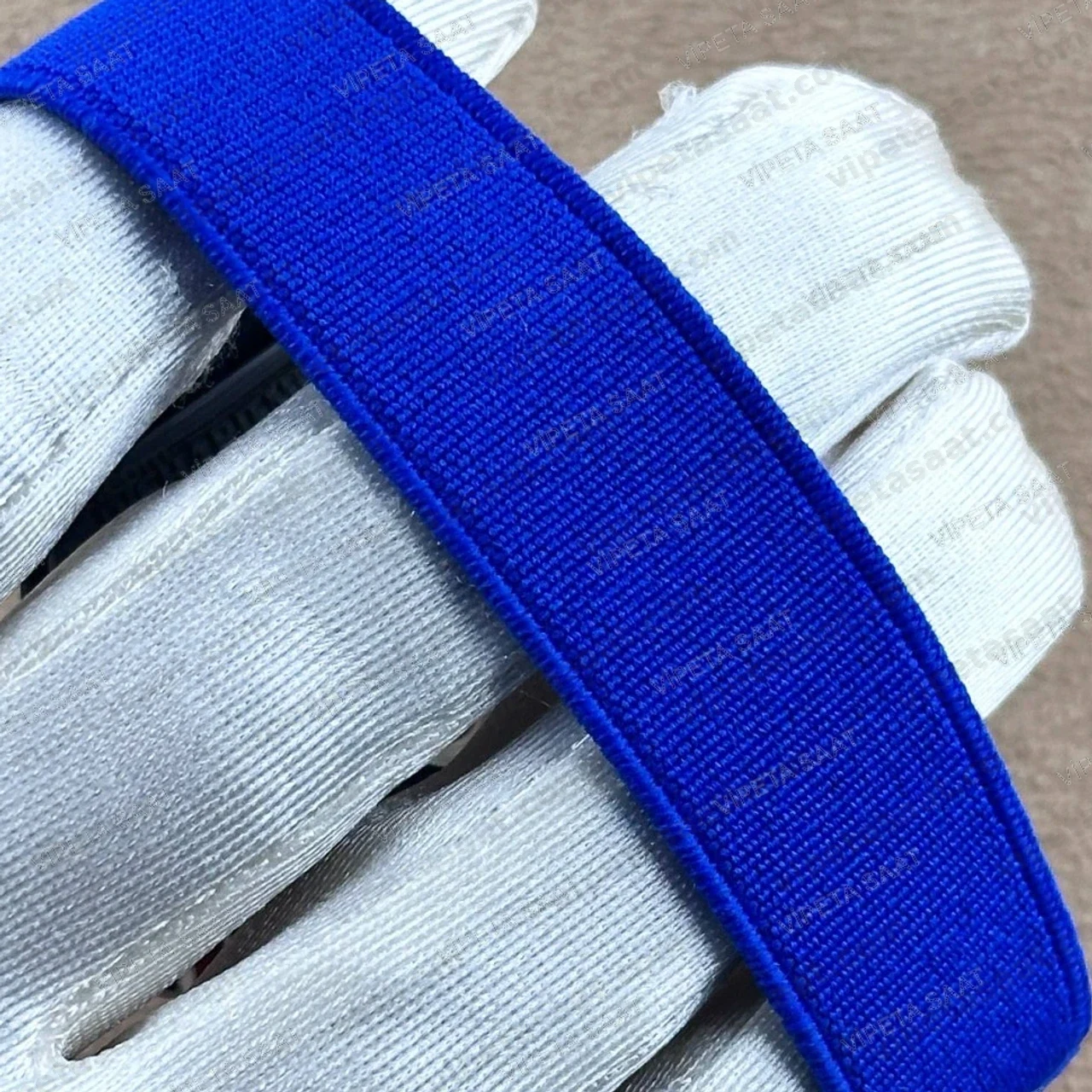 Richard Mille RM 67-02 47 mm Siyah Karbon TPT İskelet Kadran Mavi Kordon Super Clone ETA Saat - Görsel 6