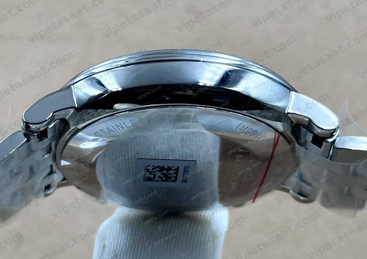 Tissot Carson Premium Chronograph T122.417.11.011.00 Beyaz Kadran Çelik Bilezik Super Clone ETA Saat - Görsel 4