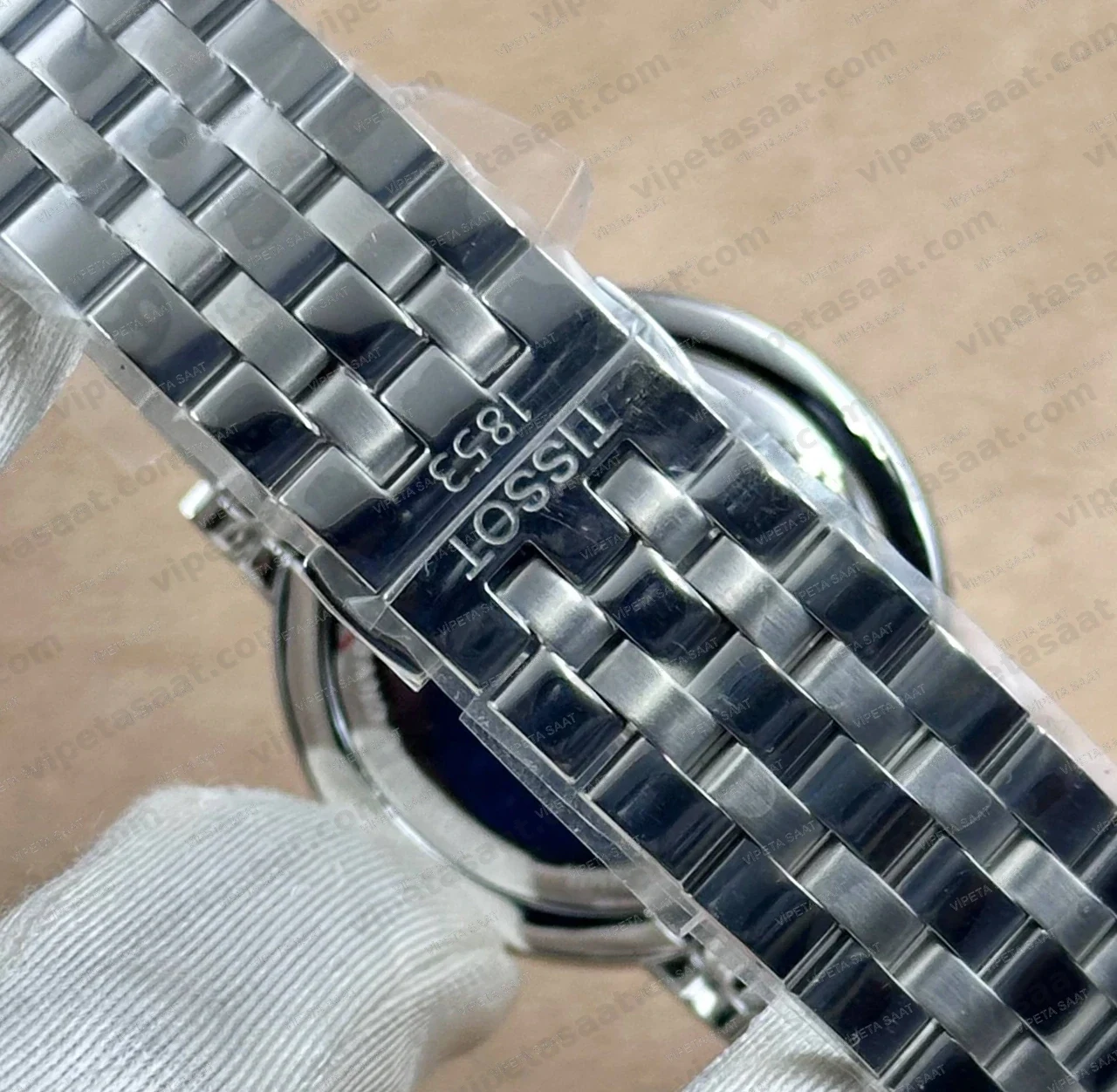 Tissot Carson Premium T122.410.11.053.00 Siyah Roma Rakamlı Kadran 40 mm Çelik Bilezik Super Clone ETA Saat - Görsel 7