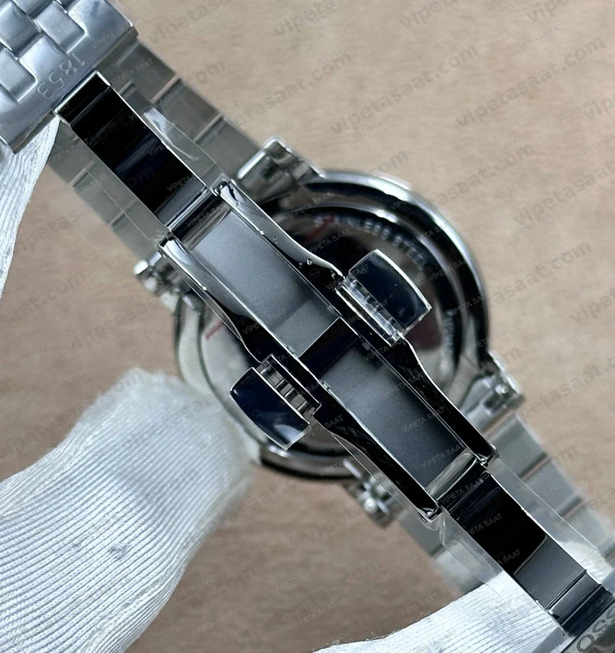 Tissot Carson Premium T122.410.11.053.00 Siyah Roma Rakamlı Kadran 40 mm Çelik Bilezik Super Clone ETA Saat - Görsel 6