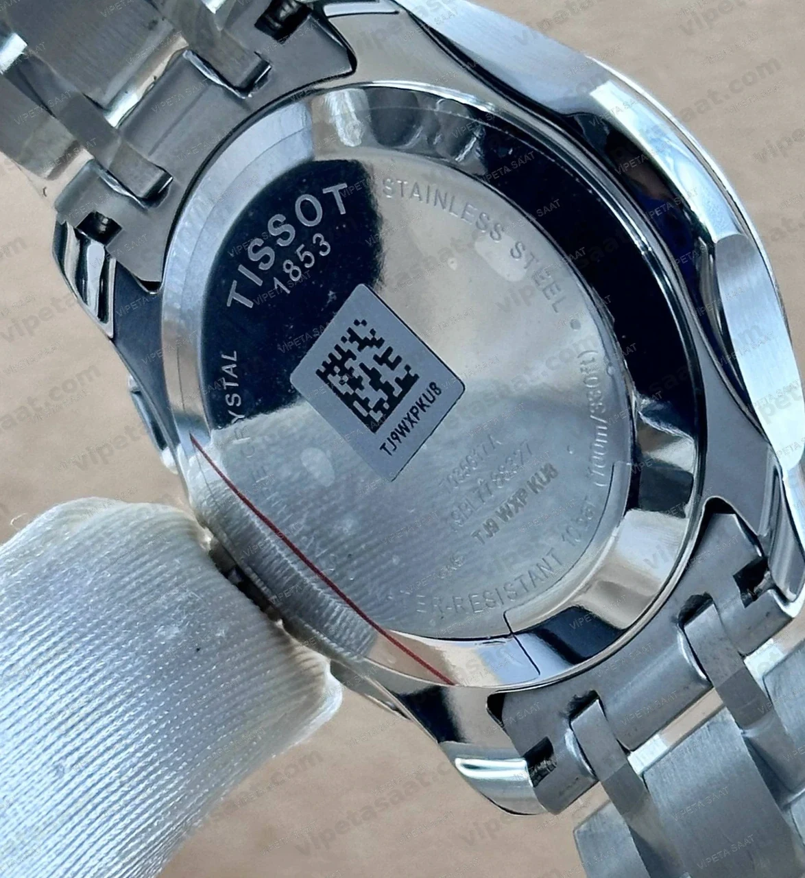 Tissot Chrono XL Classic T116.617.11.051.00 Siyah Kadran Kronograf Çelik Bilezik Super Clone ETA Saat Detay Görsel 4
