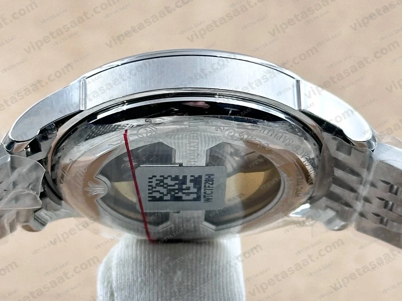 Tissot Le Locle Chronometre T006.408.11.037.00 Beyaz Gümüş Kadran Otomatik Çelik Bilezik Super Clone ETA Saat Detay Görsel 3