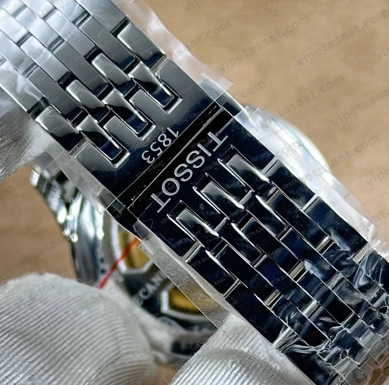 Tissot Le Locle Chronometre T006.408.11.037.00 Beyaz Gümüş Kadran Otomatik Çelik Bilezik Super Clone ETA Saat - Görsel 7