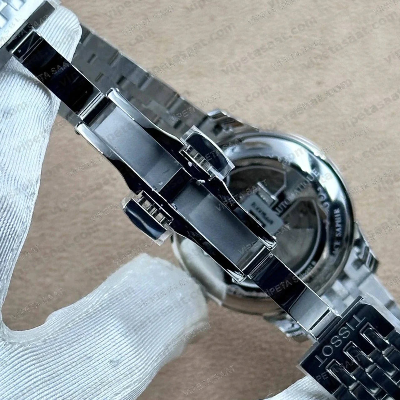 Tissot Le Locle Powermatic 80 T006.407.11.043.00 Lacivert Mavi Roma Rakamlı Kadran Otomatik Çelik Bilezik Super Clone ETA Saat - Görsel 6