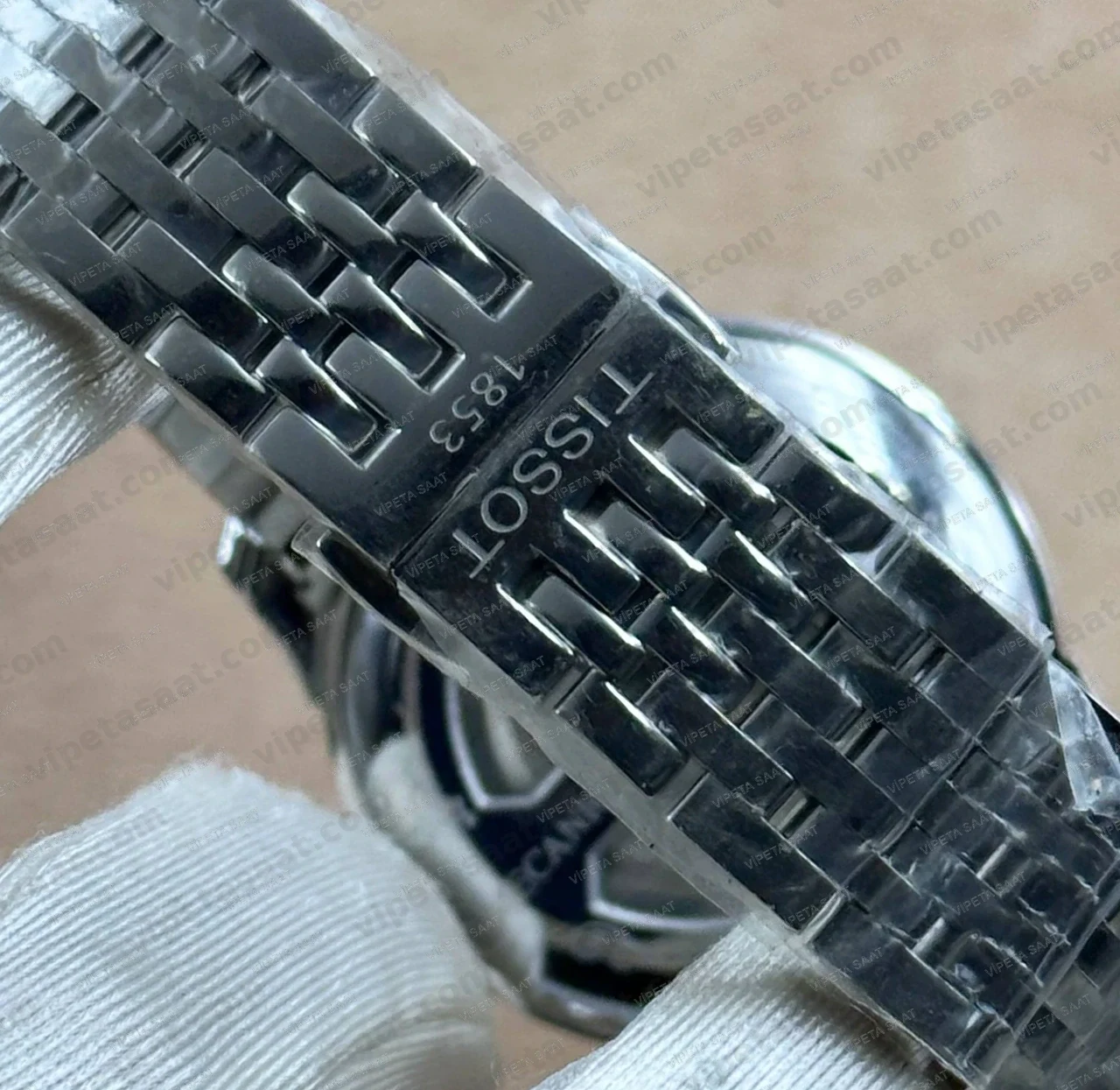 Tissot Le Locle Powermatic 80 T006.407.11.053.00 Siyah Roma Rakamlı Kadran Otomatik Çelik Bilezik Super Clone ETA Saat - Görsel 7
