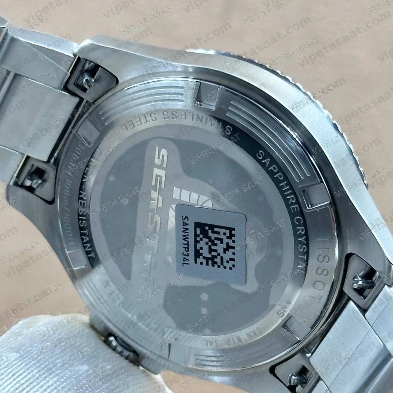 Tissot Seastar 1000 T120.410.11.051.00 Siyah Kadran 40 mm Çelik Bilezik Super Clone ETA Saat - Görsel 5