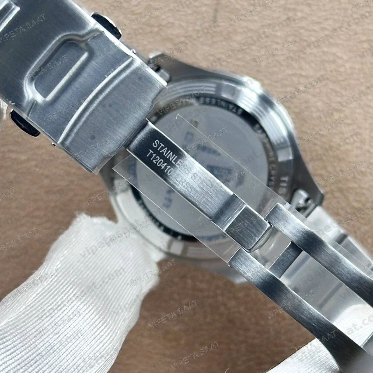 Tissot Seastar 1000 T120.410.11.051.00 Siyah Kadran 40 mm Çelik Bilezik Super Clone ETA Saat - Görsel 6