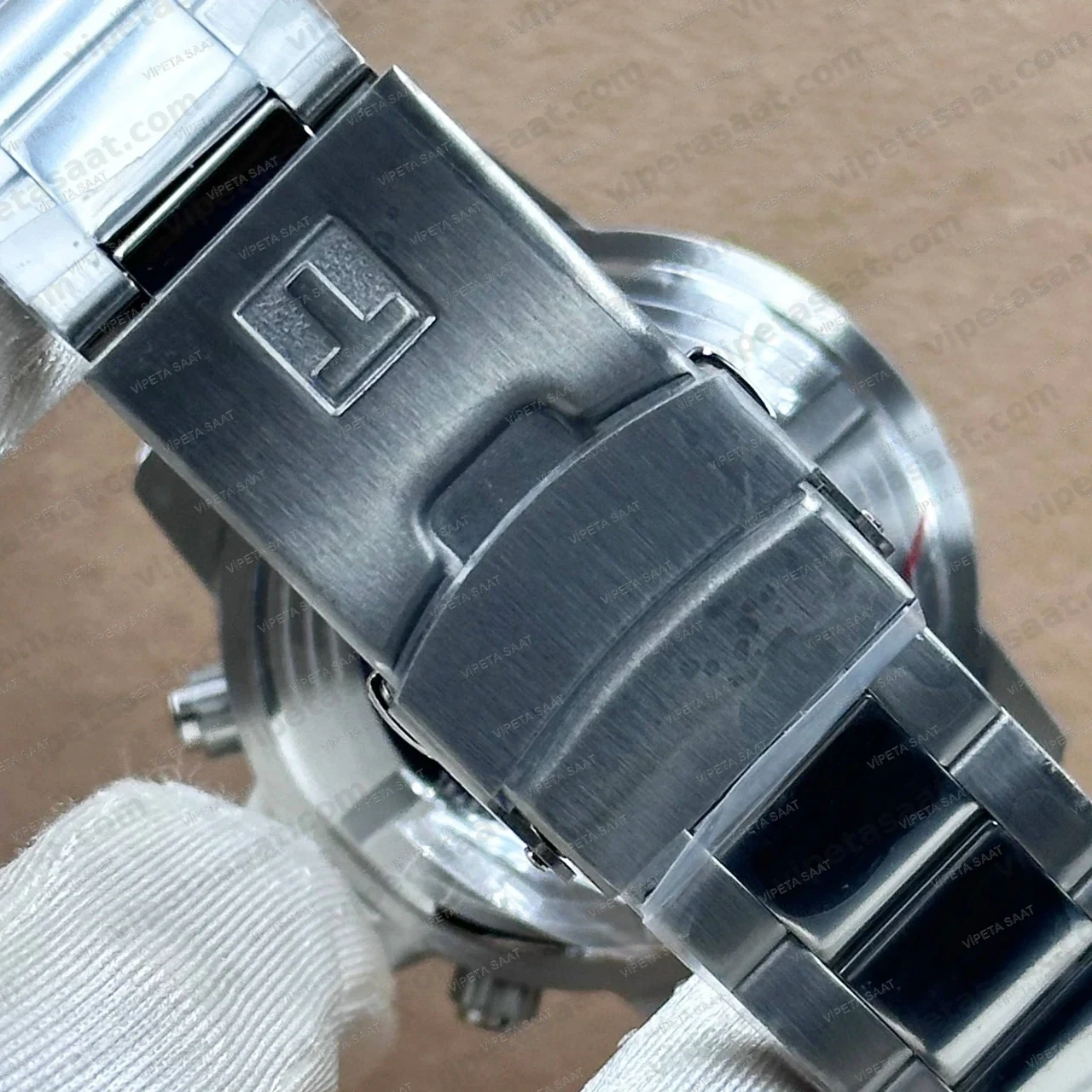 Tissot Seastar 1000 T120.417.11.041.01 Siyah Bezel Mavi Degrade Kadran Kronograf Çelik Bilezik Super Clone ETA Saat - Görsel 7