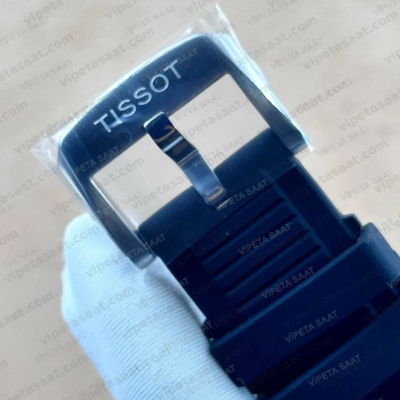 Tissot T-Race Powermatic 80 T141.807.17.051.00 Siyah Kadran Çelik Bezel Siyah Kauçuk Otomatik Super Clone ETA Saat - Görsel 7